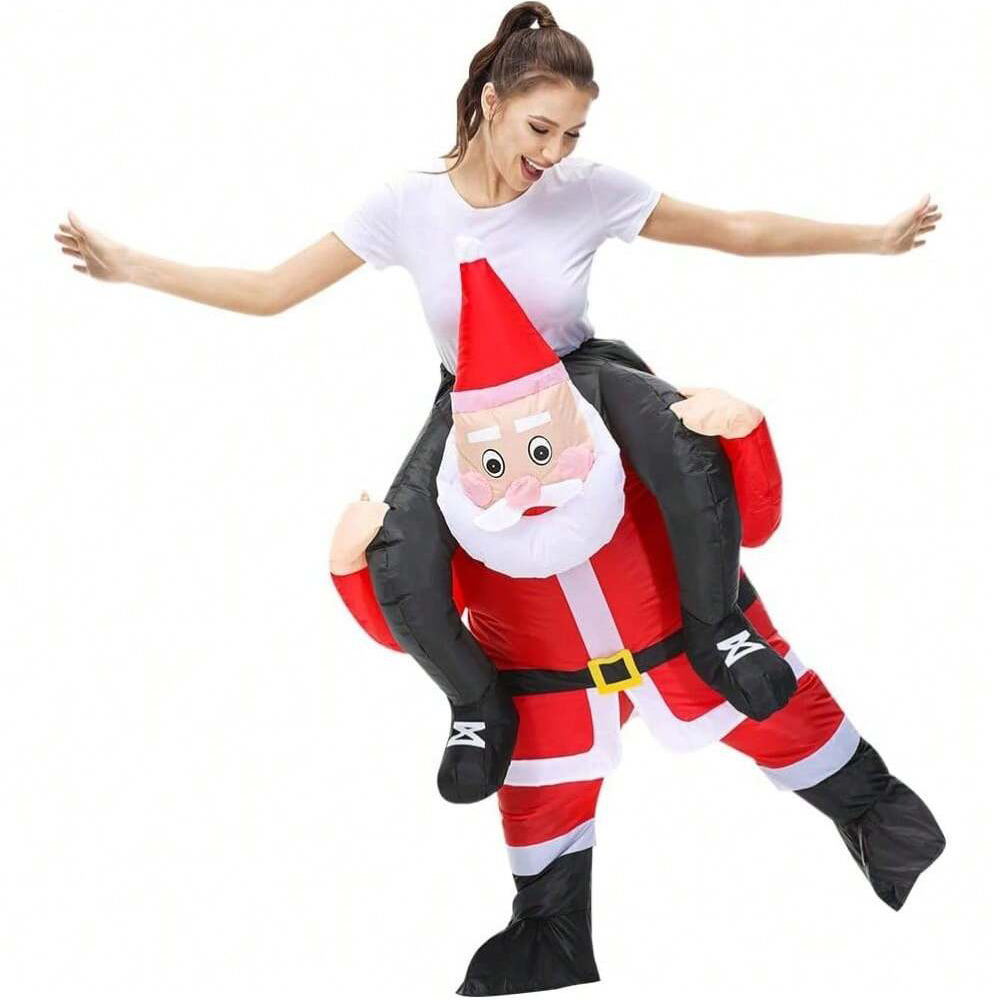 Cocktail Shaker Set - Ride On Santa Claus Inflatable Costume,