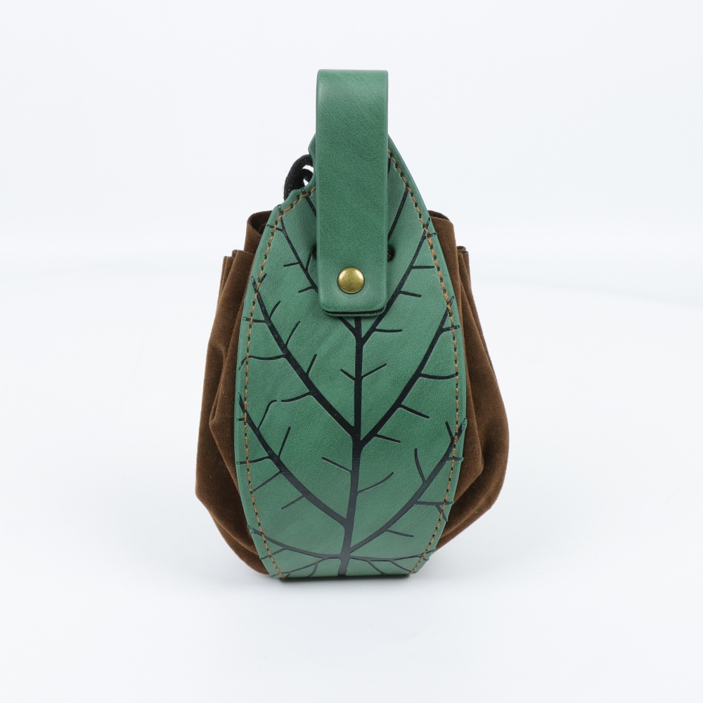 PU Leather Leaf Waist Bag for  - Cocktail Shaker Set ulasan dan harga