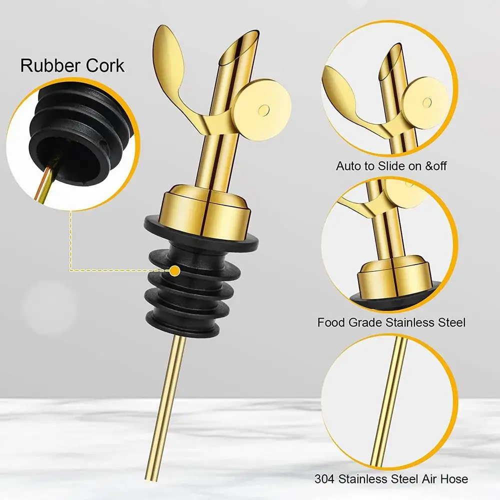 1PC Stainless Steel Bottle Pou - Wine Aerator Pour ulasan dan harga