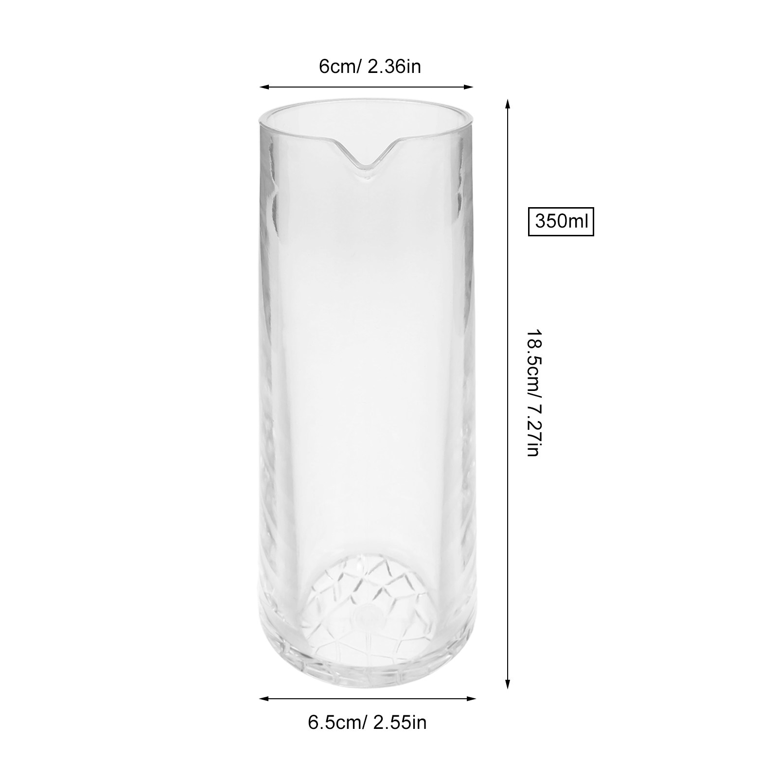 350Ml Acrylic Decanter Bottle  - Wine Aerator Pour ulasan dan harga