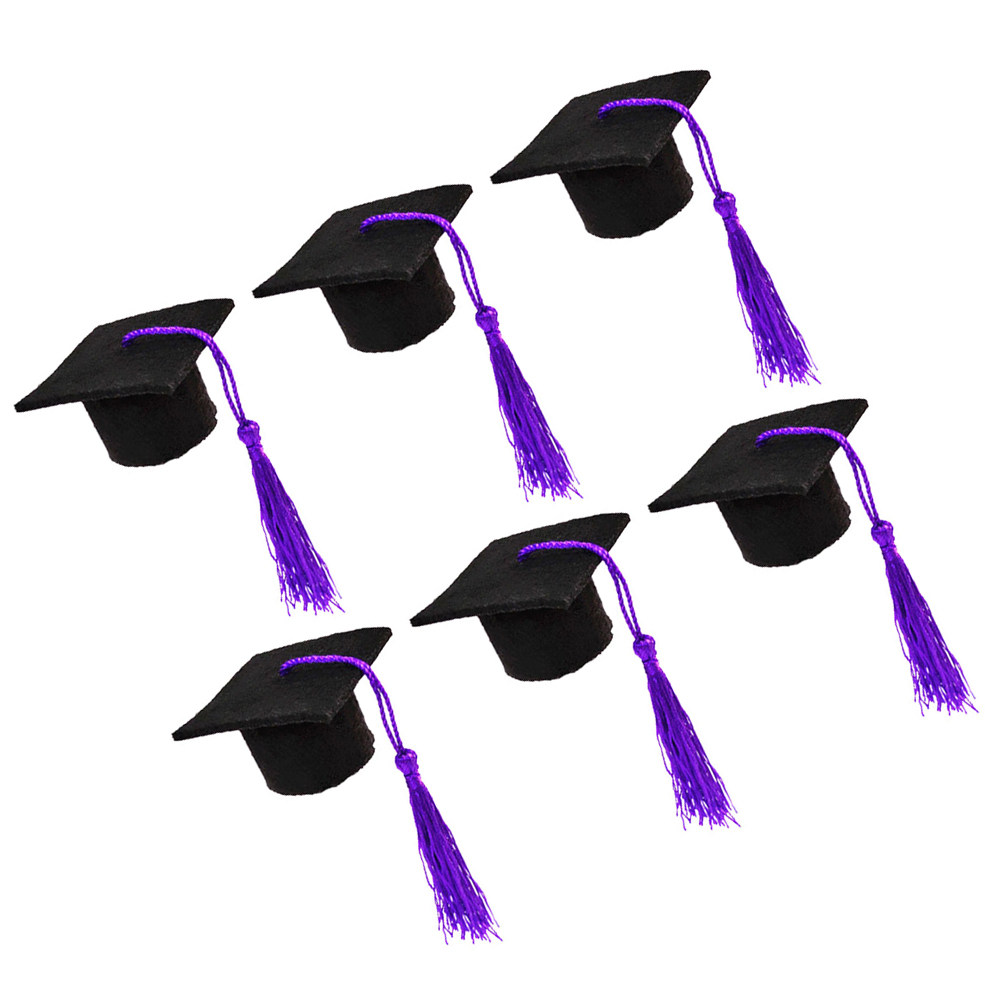 6Pcs Doctoral Wine Bottle Cap  - Wine Beer Hat ulasan dan harga