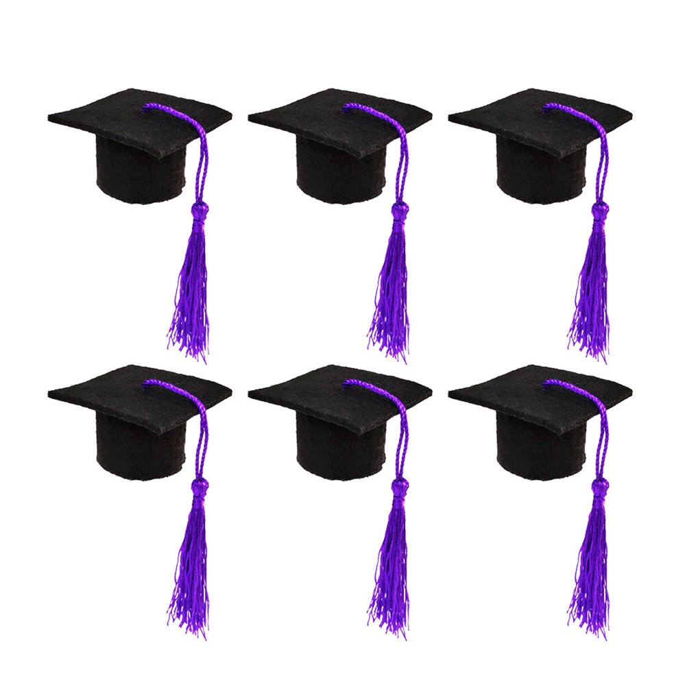 6Pcs Doctoral Wine Bottle Cap  - Wine Beer Hat ulasan dan harga