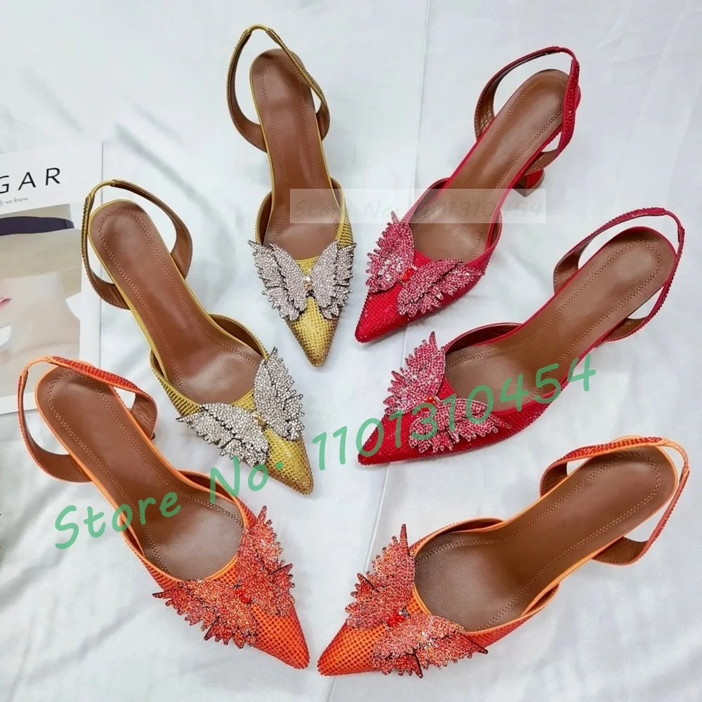 Crystal Butterfly Pointy Sanda - Wine & Beer Guayaquil ulasan dan harga