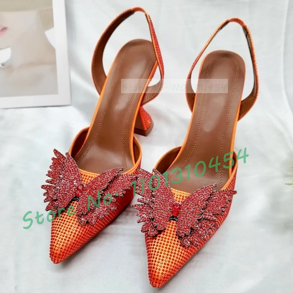Crystal Butterfly Pointy Sanda - Wine & Beer Guayaquil ulasan dan harga