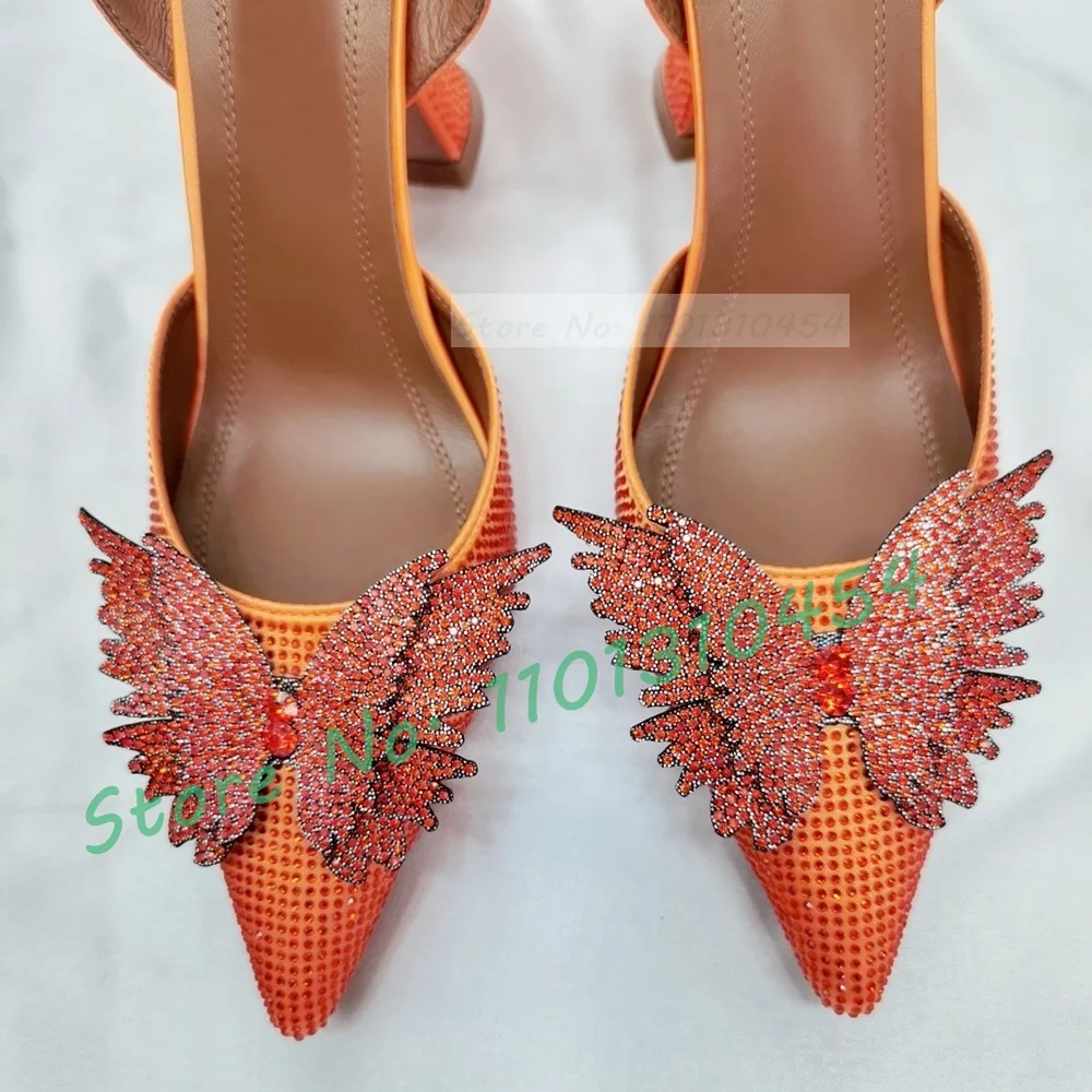 Crystal Butterfly Pointy Sanda - Wine & Beer Guayaquil ulasan dan harga