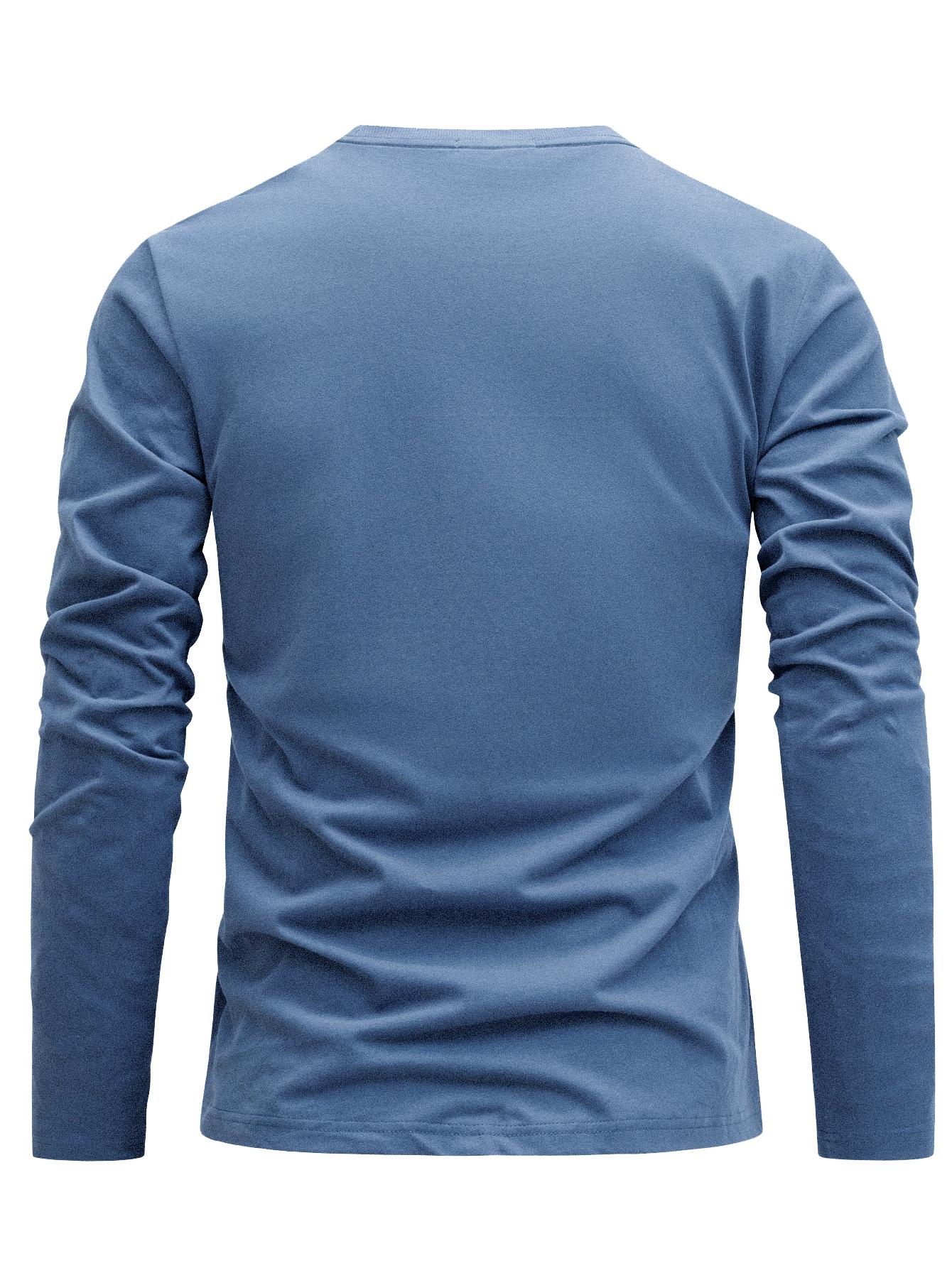 Men 100% Cotton Long Sleeve T  - Wine & Beer Guayaquil ulasan dan harga